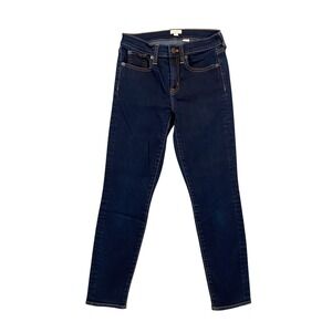 J.Crew Skinny Jeans Dark Wash Stretch Denim Everyday‎ Casual Size 24/26